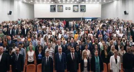 TÜBİTAK Başkanı Mandal, EÜ’de öğrencilerle bir araya geldi