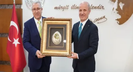 YÖK Başkanı Özvar, Ege Üniversitesi senato toplantısına katıldı