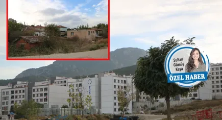TOKİ’nin lağımı köylünün evinden geçip Gediz’e gidiyor!
