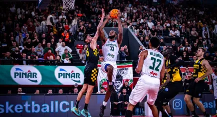 Kaf-Kaf uzatmalarda kaybetti: Pınar Karşıyaka-Tenefire: 97-106