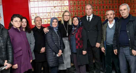 AK Partili Çankırı’dan şehit ailelerine ziyaret