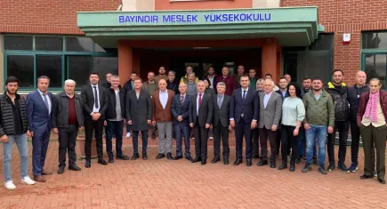 Süs Bitkileri Sektörü Bayındır Meslek Yüksekokulunda bir araya geldi