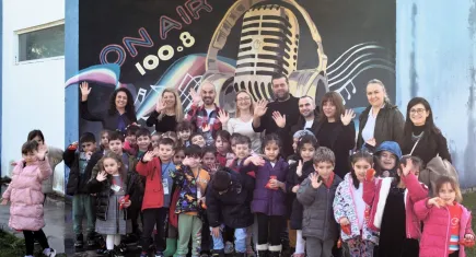 Egeli miniklerden Radyo Ege Kampüs’e ziyaret