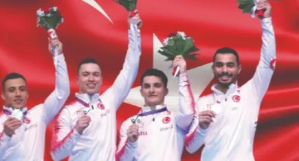 İzmirli cimnastikçiler Avrupa'da yılın takımı oldu