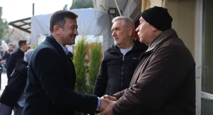 AK Parti İzmir Büyükşehir Belediyesi Başkan Adayı Dağ, hız kesmeden çalışmalarını sürdürüyor