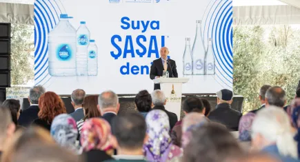 Şaşal Su Fabrikası açıldı: İzmirli suya yeniden Şaşal diyor!
