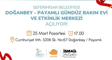 Seferihisar Belediyesi'nden çocuklar ve annelere müjde!