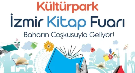 İzmir Kitap Fuarı 19 Nisan’da Kültürpark’ta