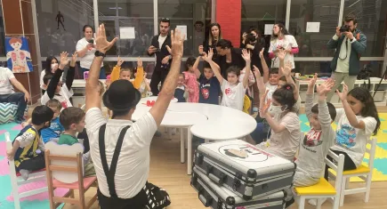 Organ nakli bekleyen çocuklar 23 Nisan’ı kutladı