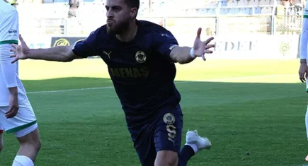 Menemen FK'da Kemal Rüzgar gol kralı oldu