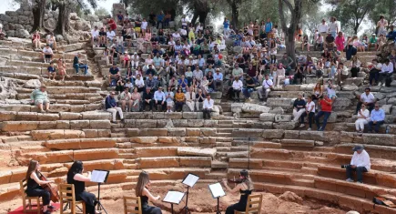 Müzeler Gününde Sedir Adası'nda klasik müzik keyfi