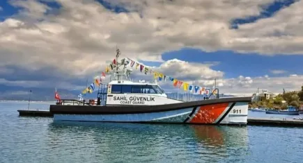 Muğla’da Sahil Güvenlik botları ziyarete açıldı