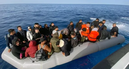 Yunanistan geri itti: Muğla’da 56 düzensiz göçmen kurtarıldı