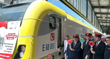 20’inci ‘İyilik Treni’ Afganistan için Ankara'dan yola çıktı