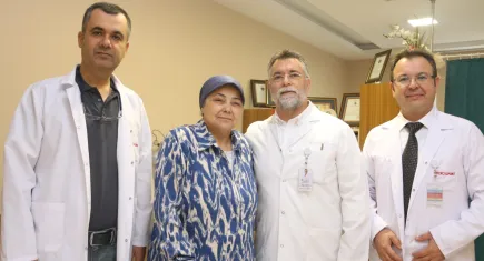 Kapalı safra kesesi ameliyatı başaralı bir operasyonla yapıldı