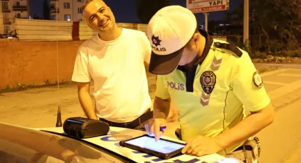 Aksaray'da 3. kez alkollü yakalandı... 'İnsanlık hali' dedi