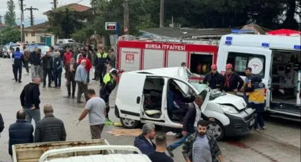 Bursa'da feci kaza: Ölü ve yaralılar var