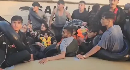 Çanakkale sularında can pazarı: 7’si çocuk, 41 kaçak göçmen yakalandı