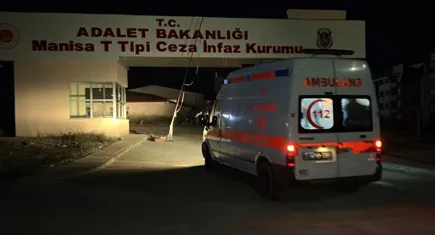 Manisa T Tipi Cezaevinde korkutan yangın