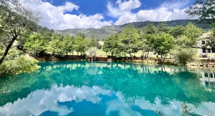 Kahramanmaraş'ta esrarengiz doğa harikası: 250 metre aşağı inilen suyun dibi bulunamıyor