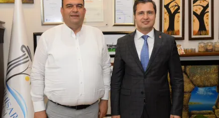 Deniz Yücel'den Seferihisar Belediye Başkanı İsmail Yetişkin’e ziyaret