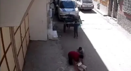 Kilis’te zabıtadan tepki çeken müdahale: Çocukların korkusu kameraya yansıdı