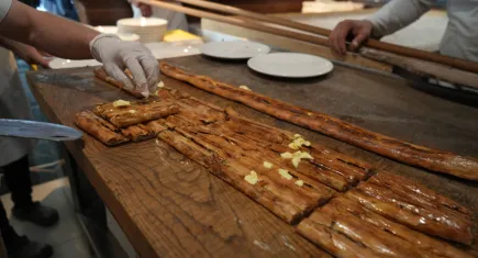 Tescilli lezzet Bafra pidesinin sırrı