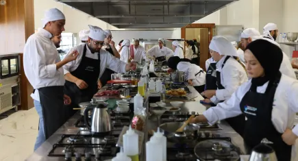 Gaziantep'te gastronomi yarışması düzenlendi