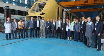 Gaziantep’ten büyük müjde: İlk yerli ve milli tren seti yolda!