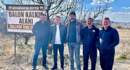 Kapadokya'da balon uçuş alanları artıyor