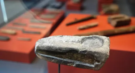 Savaş ve avcılık malzemeleri Samsun Müzesinde sergileniyor