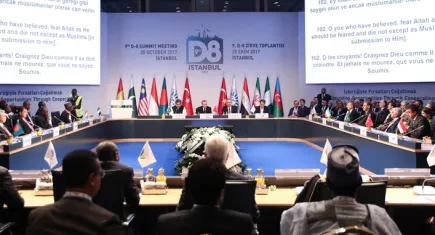 Olağanüstü D-8 Dışişleri Bakanları Konseyi Toplantısı İstanbul’da yapılacak