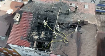 Yangın felaketi önlendi: 12 yaşındaki çocuk çay demlemek isterken yangın çıktı