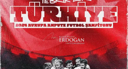 Cumhurbaşkanı Erdoğan’dan Ampute Milli Futbol Takımı’na tebrik mesajı