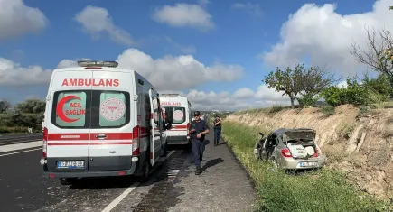 Nevşehir'de kaza: Sınava giderken kaza geçirdi