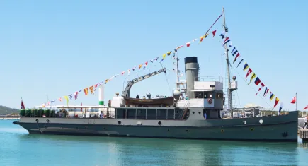 TCG Nusret Gemisi Ayvalık’ta