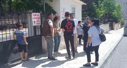 Yaralı haliyle sınava koştu ama yetişemedi