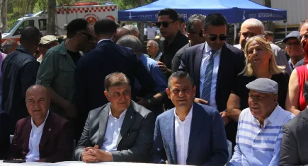 Özgür Özel Keşkek Festivali'nde hemşehrileri ile buluştu