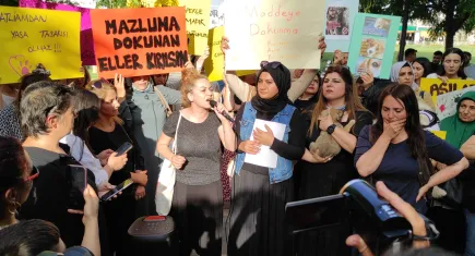 Şanlıurfa'da hayvanseverleri ayağa kaldıran görüntüler