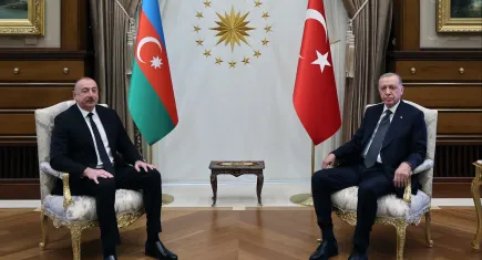 Cumhurbaşkanı Erdoğan ile Aliyev arasında stratejik görüşme