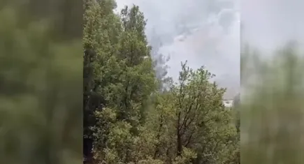 Kemer'de orman yangını çıktı!