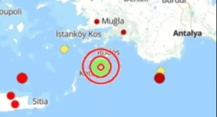 AFAD duyurdu: Muğla'da deprem