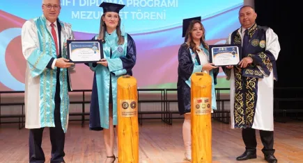 Azerbaycanlı genç ziraat mühendisleri Türk meslektaşları ile birlikte mezun oldu