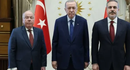 Cumhurbaşkanı Erdoğan, Brezilya Dışişleri Bakanı Vieira'yı kabul etti