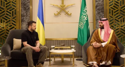 Zelenskiy’den Suudi Arabistan’a ziyaret