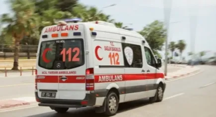 Bursa'da motosiklet kazası: Yaralılar var