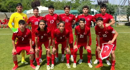 U16 Milli Takım, İsviçre’ye şov yaptı!