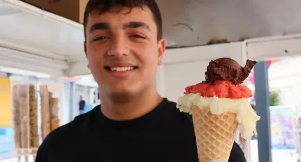 Çeşme'de dondurma krizi!