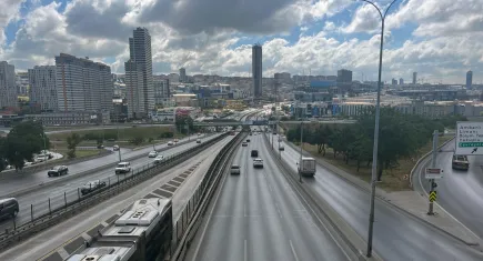 Bayram tatilinin ilk günü İstanbul’da trafik boş kaldı