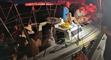 Marmaris'te 13 düzensiz göçmen yakalandı